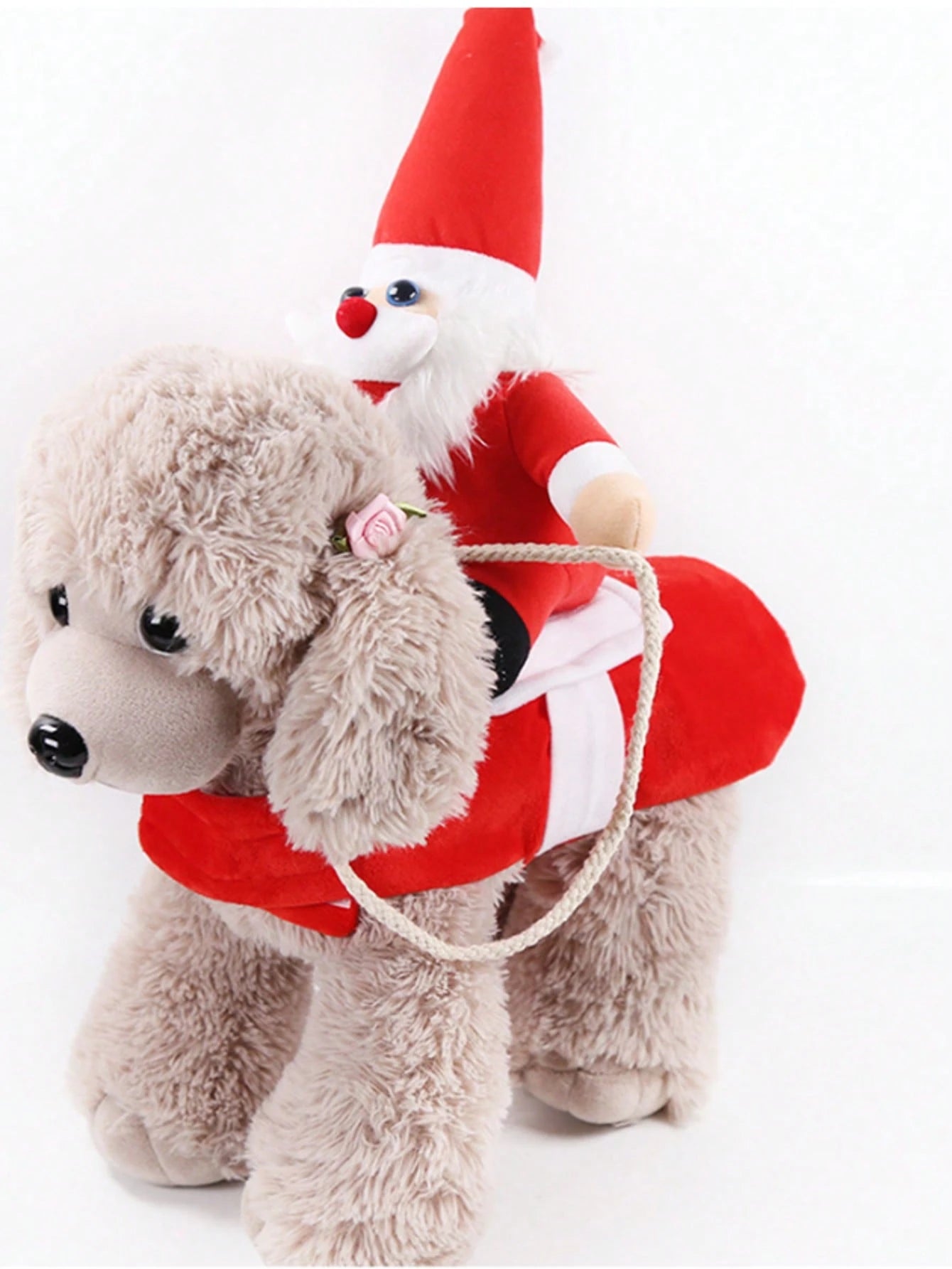 Funny Christmas Dog & Cat Costume – Festive Holiday Outfit for Small & Medium Pets