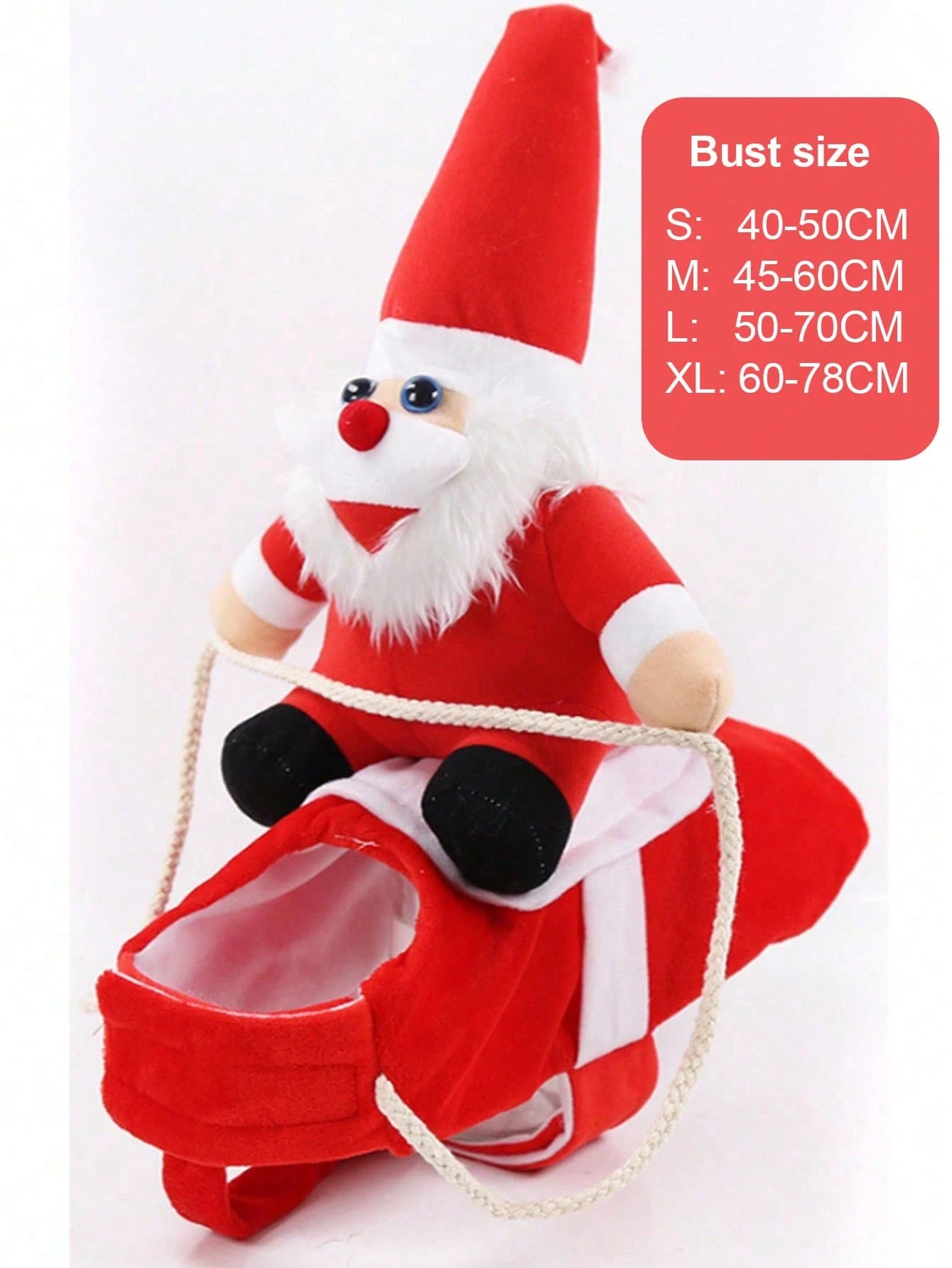 Funny Christmas Dog & Cat Costume – Festive Holiday Outfit for Small & Medium Pets