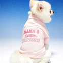 Pink Pet Hoodie for Cats & Dogs | Cute Letter Print Hoodie