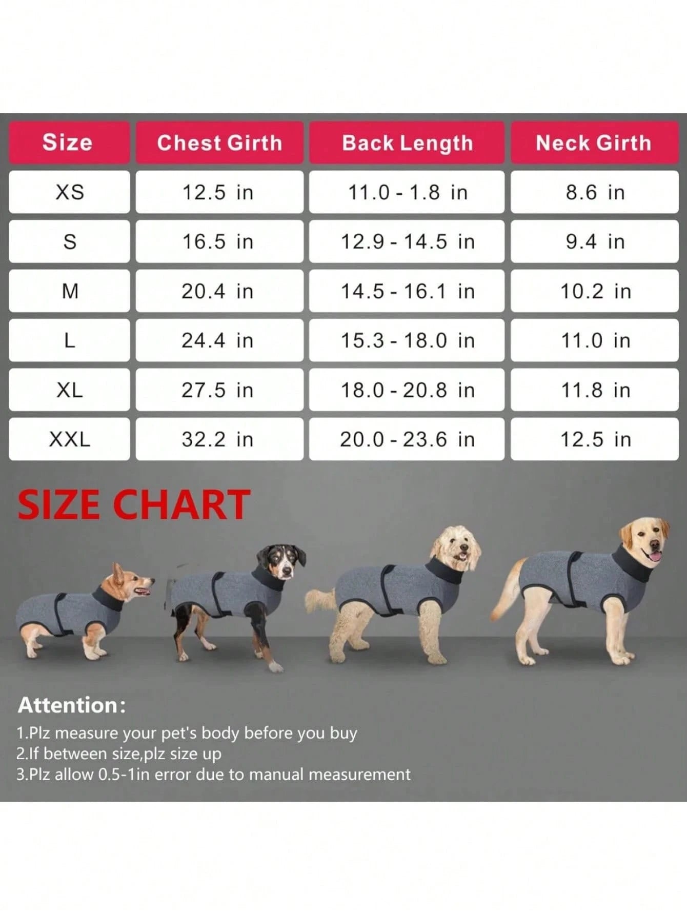 Pet Recovery Suit for Dogs & Cats | Adjustable Surgery Wrap