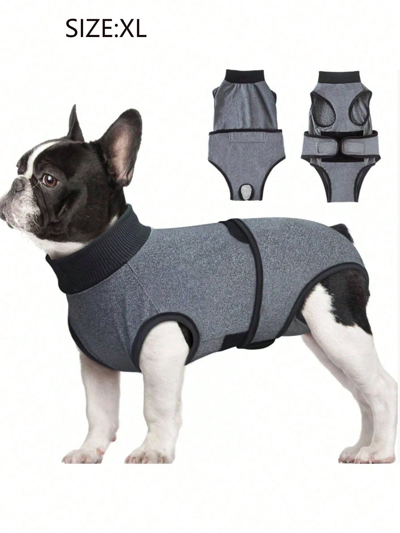 Pet Recovery Suit for Dogs & Cats | Adjustable Surgery Wrap
