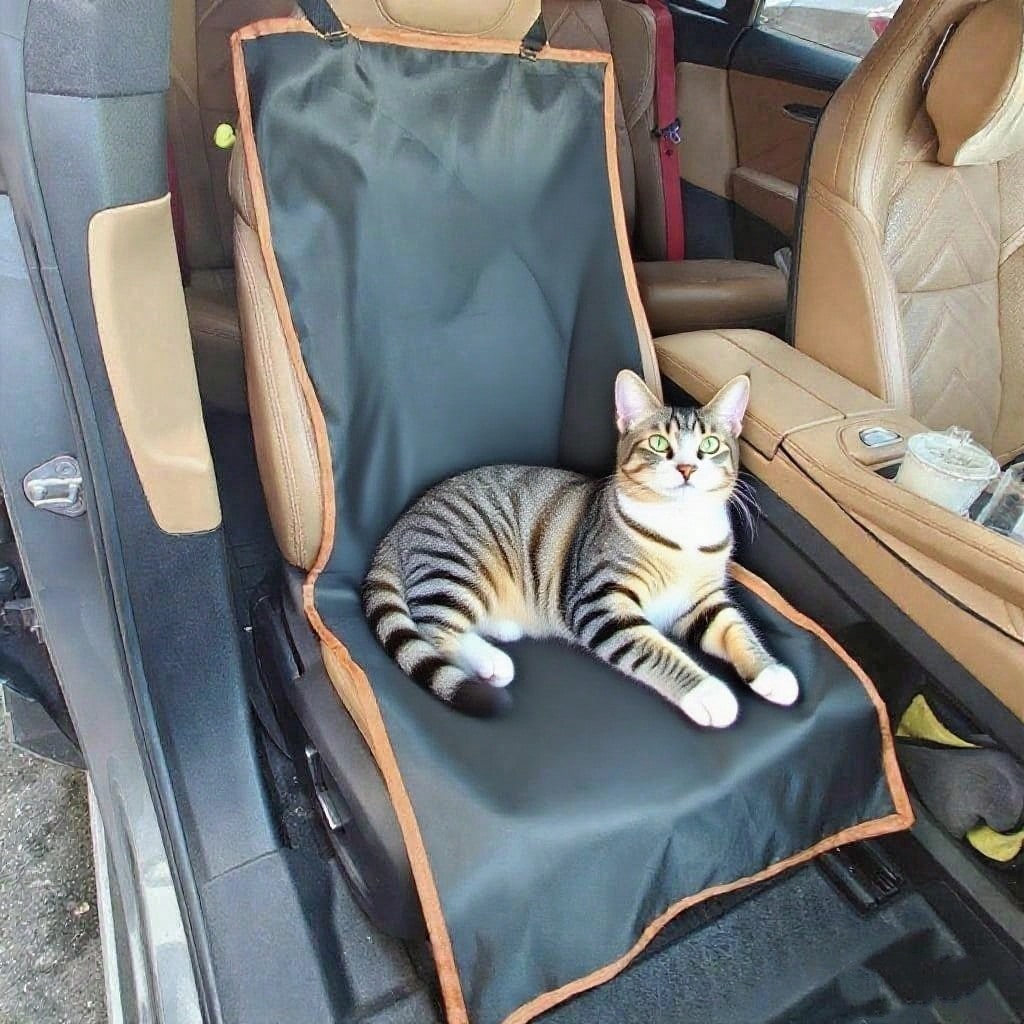 Waterproof Pet Car Seat Cover | Durable Dog & Cat Car Protector