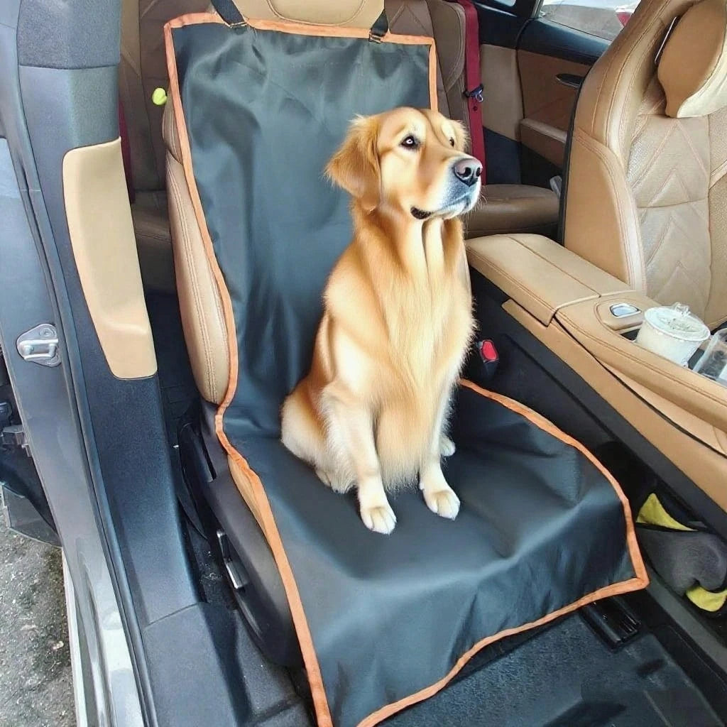 Waterproof Pet Car Seat Cover | Durable Dog & Cat Car Protector
