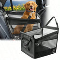 Large Pet Car Seat Cushion | Comfortable Dog & Cat Travel Seat Bed