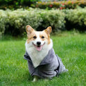 Quick-Dry Dog Bathrobe | Absorbent Pet Towel for Dogs & Cats