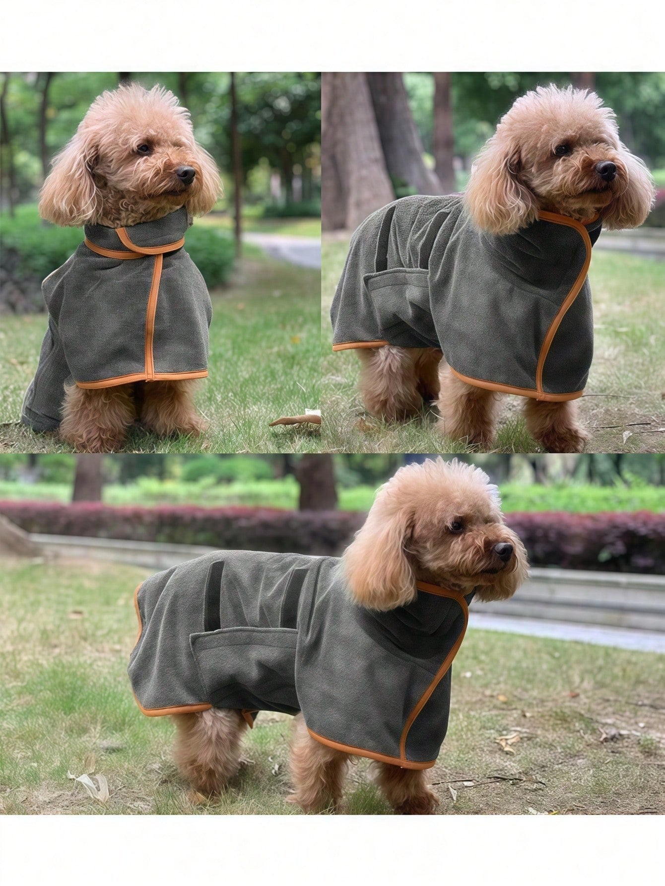 Quick-Dry Dog Bathrobe | Absorbent Pet Towel for Dogs & Cats