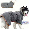 Quick-Dry Dog Bathrobe | Absorbent Pet Towel for Dogs & Cats