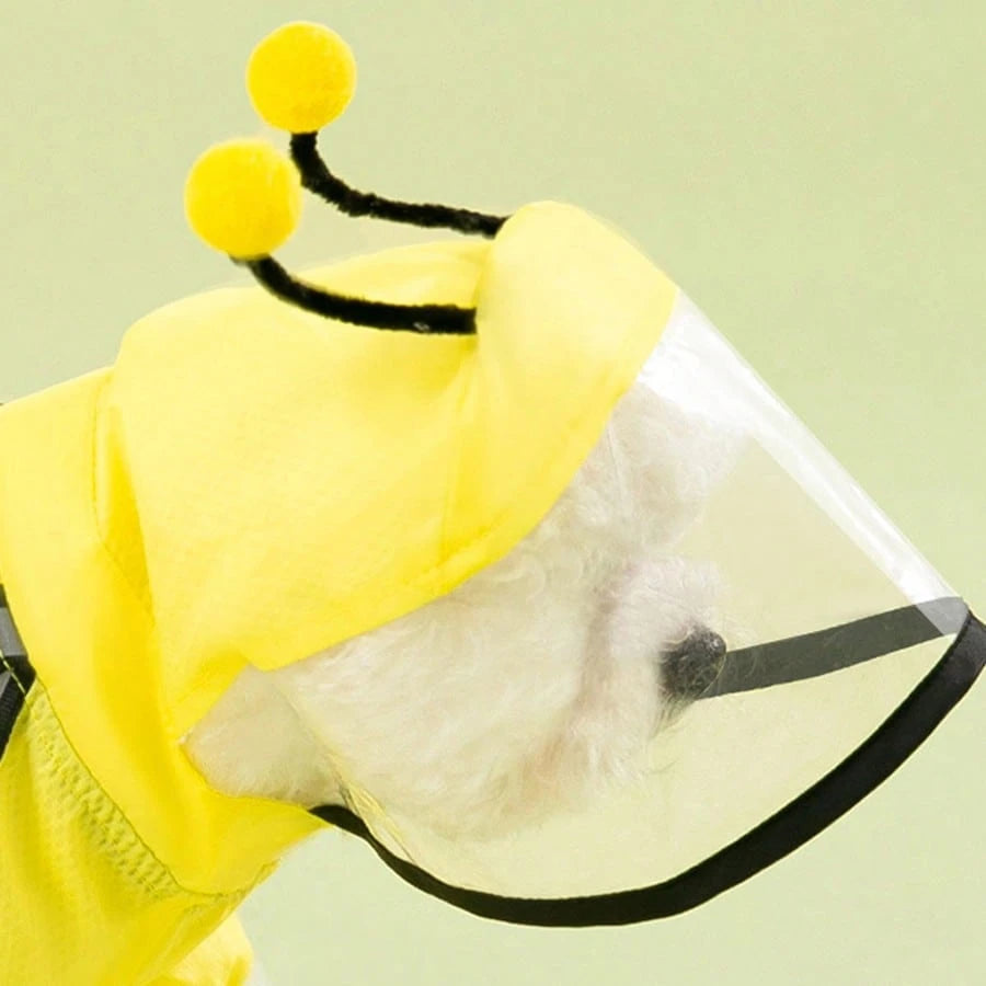 Waterproof Full Body Dog Raincoat | Breathable Hooded Rain Jacket