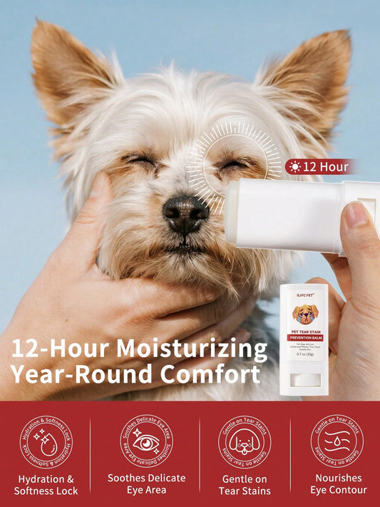 Pet Tear Stain Removal Balm | Gentle Eye Cleaner for Dogs & Cats