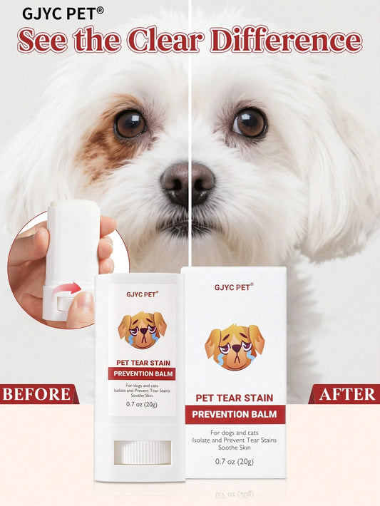 Pet Tear Stain Removal Balm | Gentle Eye Cleaner for Dogs & Cats