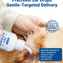 Pet Ear Cleaner for Dogs & Cats – Gentle Ear Drops for Wax & Odor | 2.03 Fl Oz