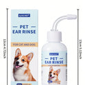 Pet Ear Cleaner for Dogs & Cats – Gentle Ear Drops for Wax & Odor | 2.03 Fl Oz