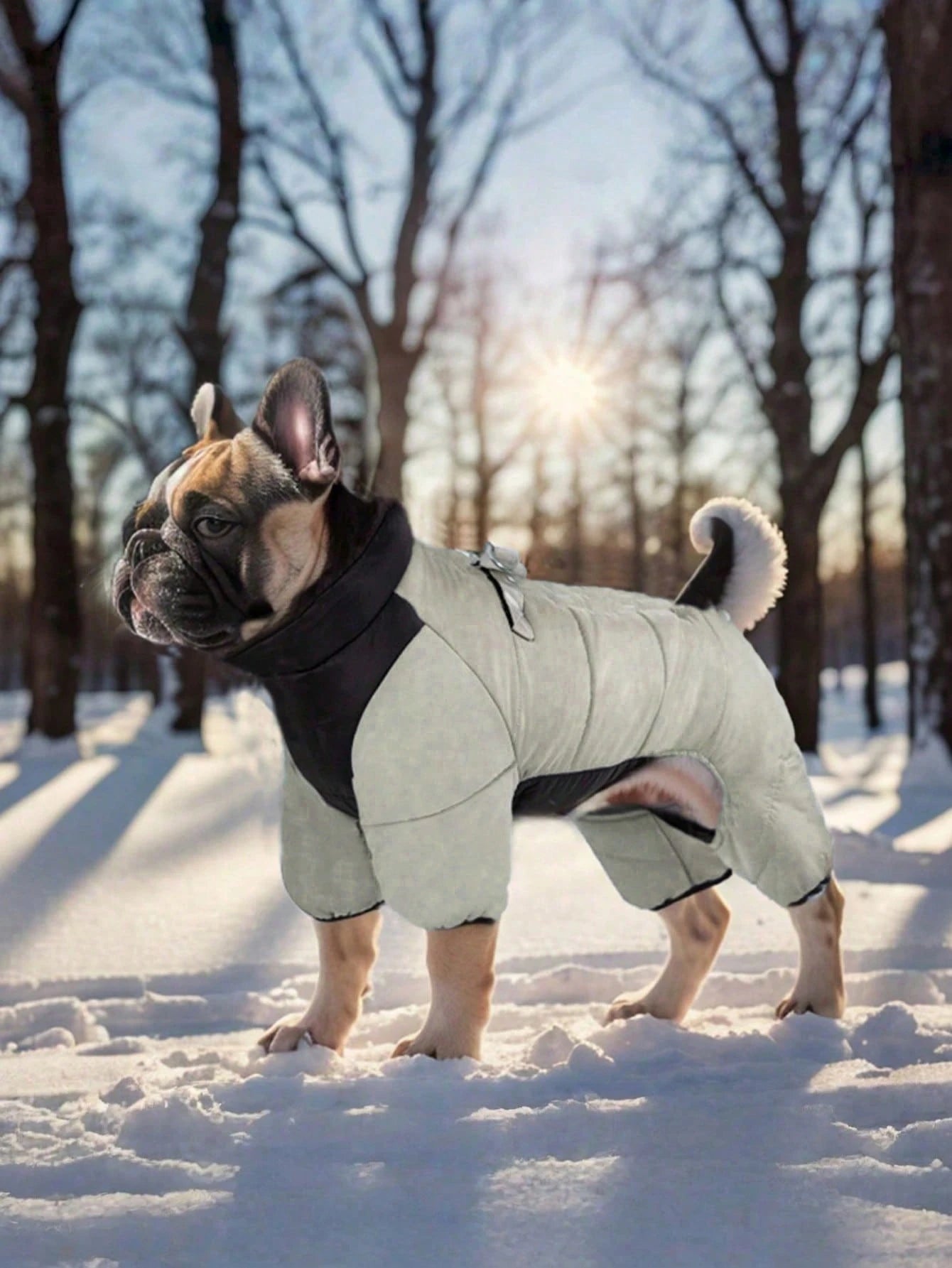 Waterproof Winter Dog Jacket | Warm Windproof Coat for Small Dogs