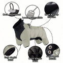 Waterproof Winter Dog Jacket | Warm Windproof Coat for Small Dogs