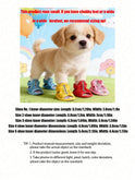 Pet Dog Summer Sandals | Non-Slip Shoes for Dogs & Cats (set of 4)