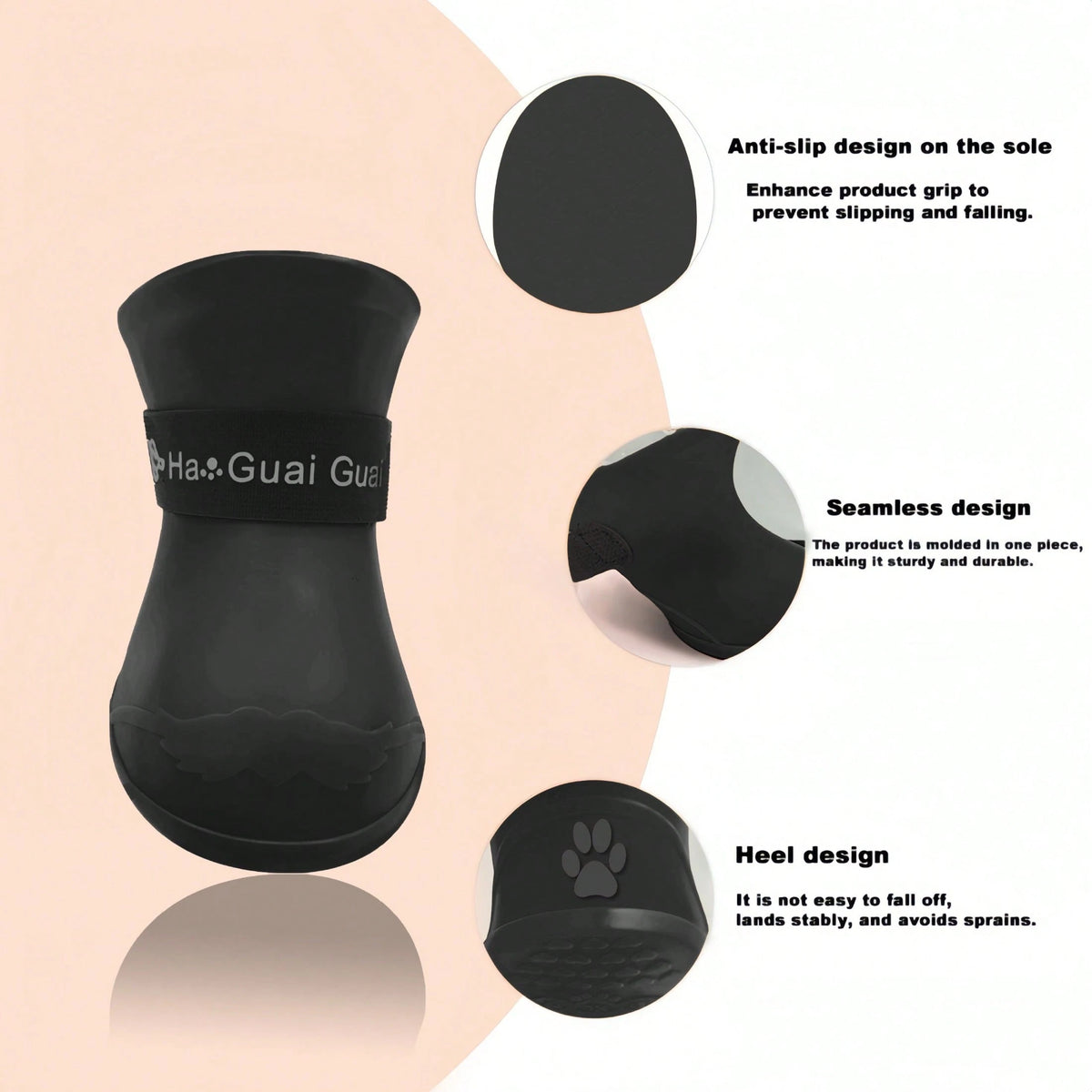 Waterproof Dog Boots – Non-Slip Paw Protection