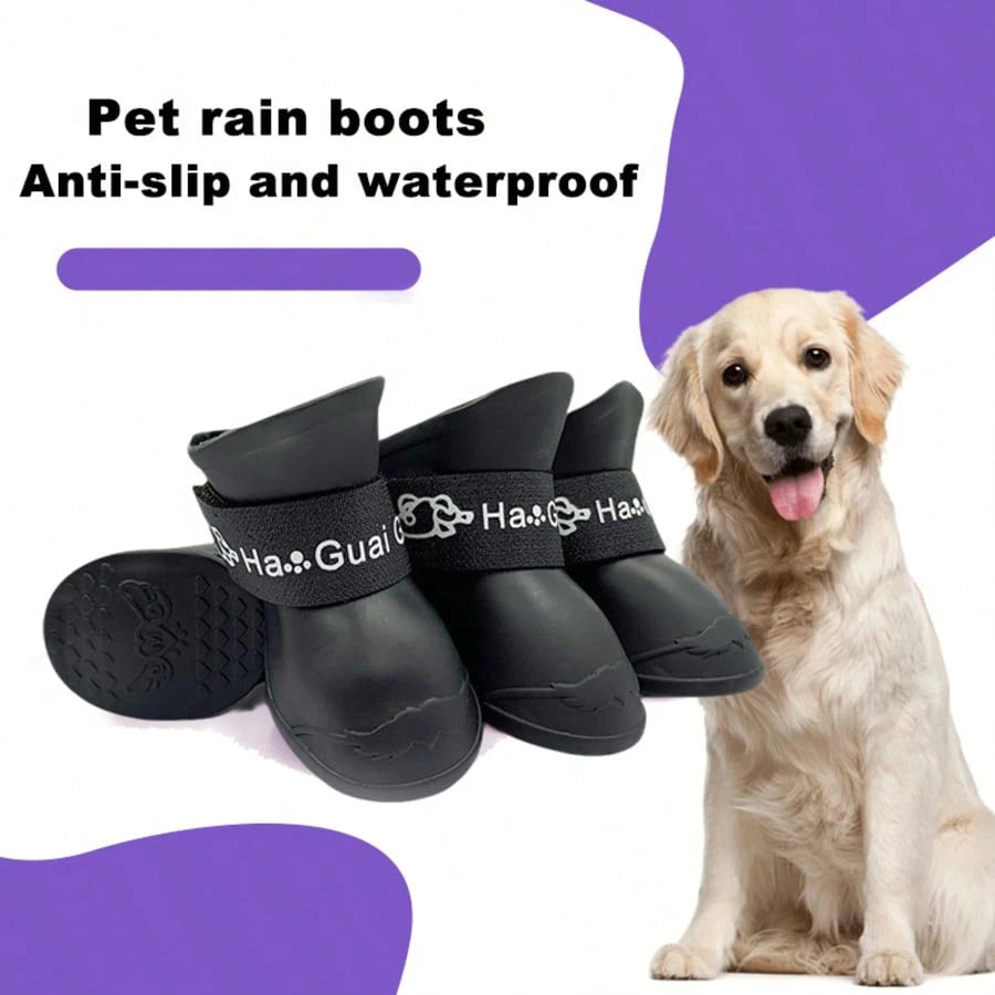 Waterproof Dog Boots – Non-Slip Paw Protection
