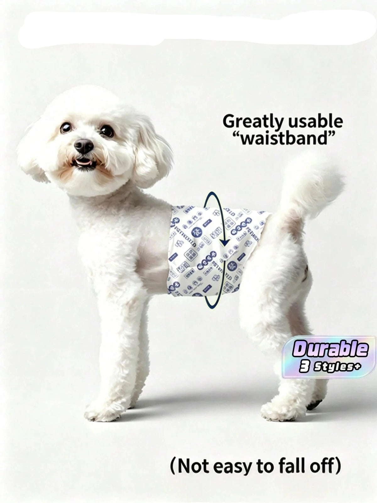 10-Pack Male Dog Diapers – Disposable Pet Nappies & Pee Pads