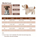 Geometric Pattern Dog Sweatshirt – Warm Plush High-Neck Pet Sweater