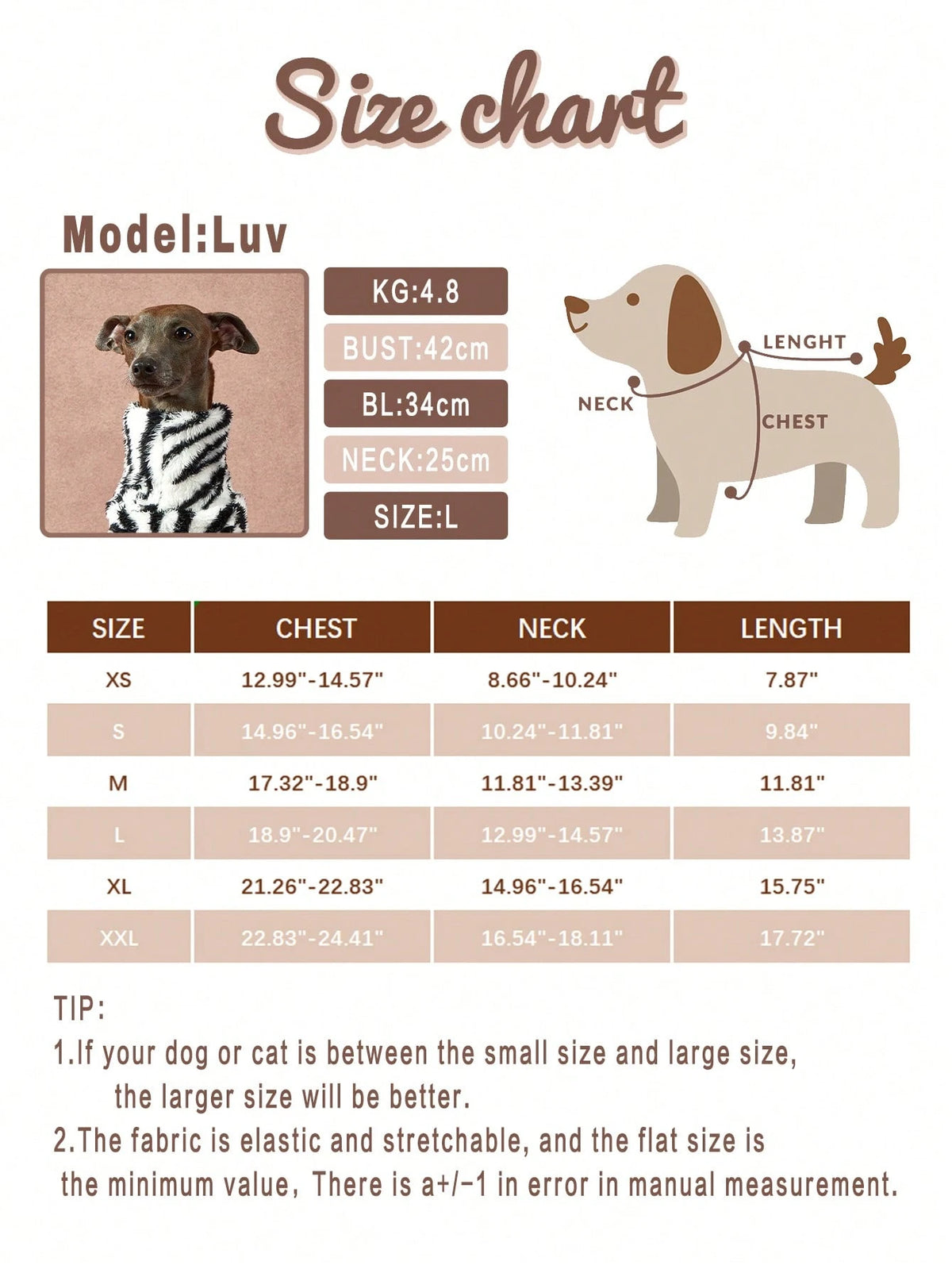Geometric Pattern Dog Sweatshirt – Warm Plush High-Neck Pet Sweater