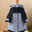 Colorblock Dog Windbreaker Jacket – Hooded Pet Coat