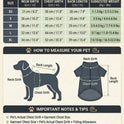 Full-Coverage Waterproof Dog Raincoat – Hooded Animal Design