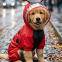 Full-Coverage Waterproof Dog Raincoat – Hooded Animal Design