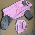 Pink Full-Coverage Dog Raincoat – Waterproof Pet Rainwear