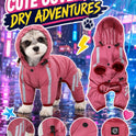 Full-Body Waterproof Dog Raincoat – Hooded Reflective Jacket