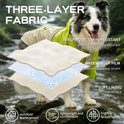 Water-Resistant Dog Windbreaker Jacket – Hooded Reflective Coat