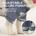 Water-Resistant Dog Windbreaker Jacket – Hooded Reflective Coat