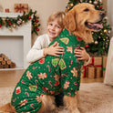 Christmas Dog Pajamas – Soft Full-Coverage Pet Jumpsuit