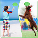 Dog Flying Disc Toy Set | Soft Interactive Training & Fetch Toys