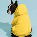 Yellow Thermal Pet Hoodie – Warm Coat for Dogs & Cats