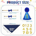 Pet Birthday Party Decoration Set | Hat, Bandana, Bow Tie & Banner