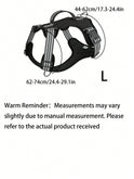 Tactical Dog Harness with Handle & Leash Clip – Reflective Adjustable Vest