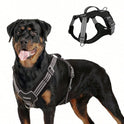 Tactical Dog Harness with Handle & Leash Clip – Reflective Adjustable Vest