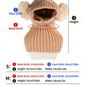 Pet Knit Hat with Pom-Pom – Warm Winter Hat for Dogs & Cats