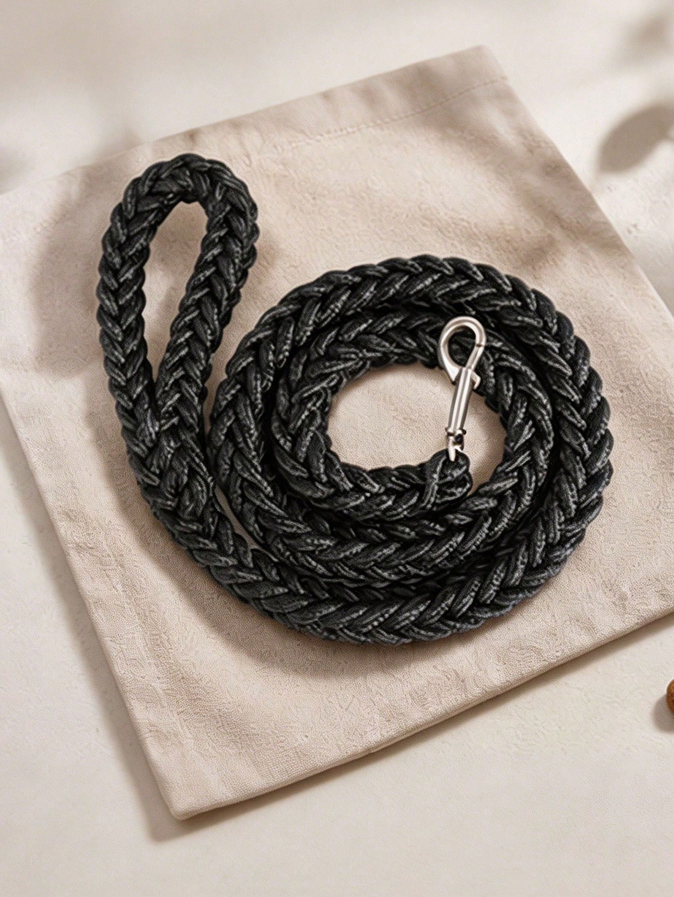 Heavy Duty Braided Nylon Dog Leash | Strong Rope Lead for Large Dogs