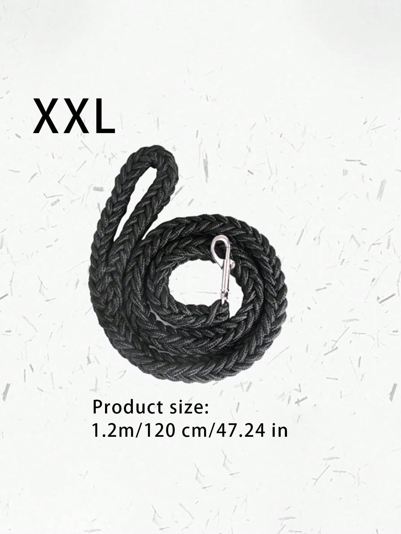 Heavy Duty Braided Nylon Dog Leash | Strong Rope Lead for Large Dogs