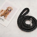 Heavy Duty Braided Nylon Dog Leash | Strong Rope Lead for Large Dogs