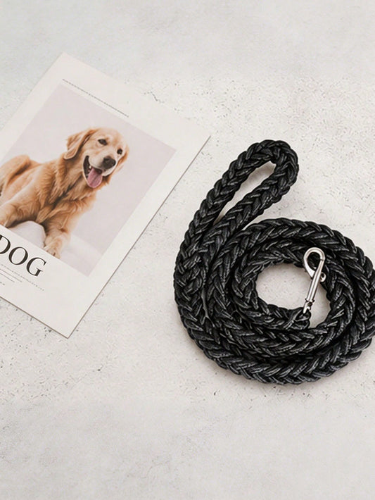 Heavy Duty Braided Nylon Dog Leash | Strong Rope Lead for Large Dogs