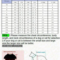 Warm Pet Fleece Vest – Machine Washable Winter Dog & Cat Sweater