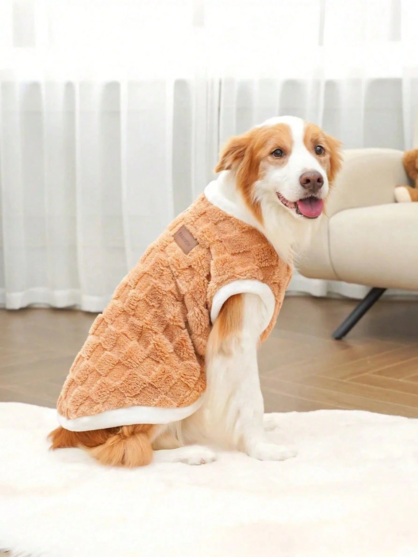 Warm Pet Fleece Vest – Machine Washable Winter Dog & Cat Sweater