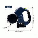 Dual Retractable Dog Leash for 2 Dogs – Harness Walking Set