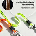 Dual Retractable Dog Leash for 2 Dogs – Harness Walking Set