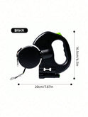 Dual Retractable Dog Leash for 2 Dogs – Harness Walking Set