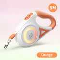 ROJECO Automatic Retractable Dog Leash with LED Light