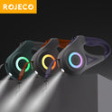ROJECO Automatic Retractable Dog Leash with LED Light