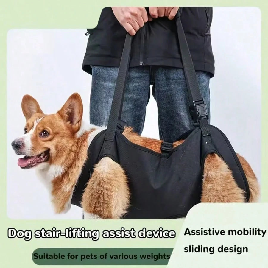 Adjustable Dog Support Leash – Shoulder Strap for Elderly & Disabled Dogs